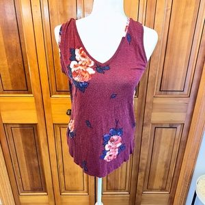 floral print tank